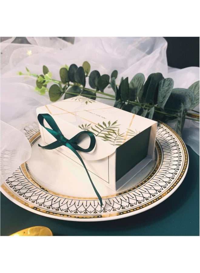 فاييت 12 صندوق هدايا أنيق باللون الأخضر الداكن - Image 2